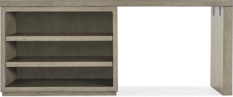 Hooker Furniture Home Office Linville Falls Desk - 72in Top-Open and Leg