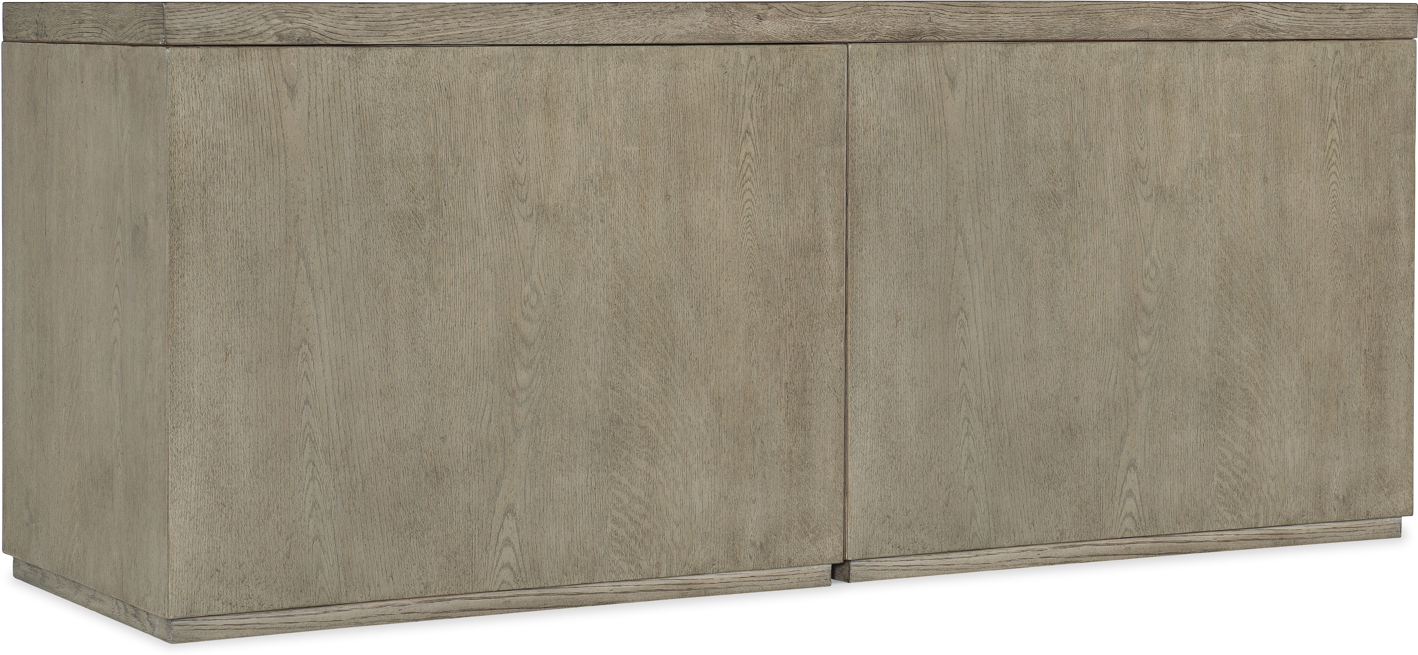 Hooker Furniture Home Office Linville Falls Credenza - 72in Top-Lateral File and Open