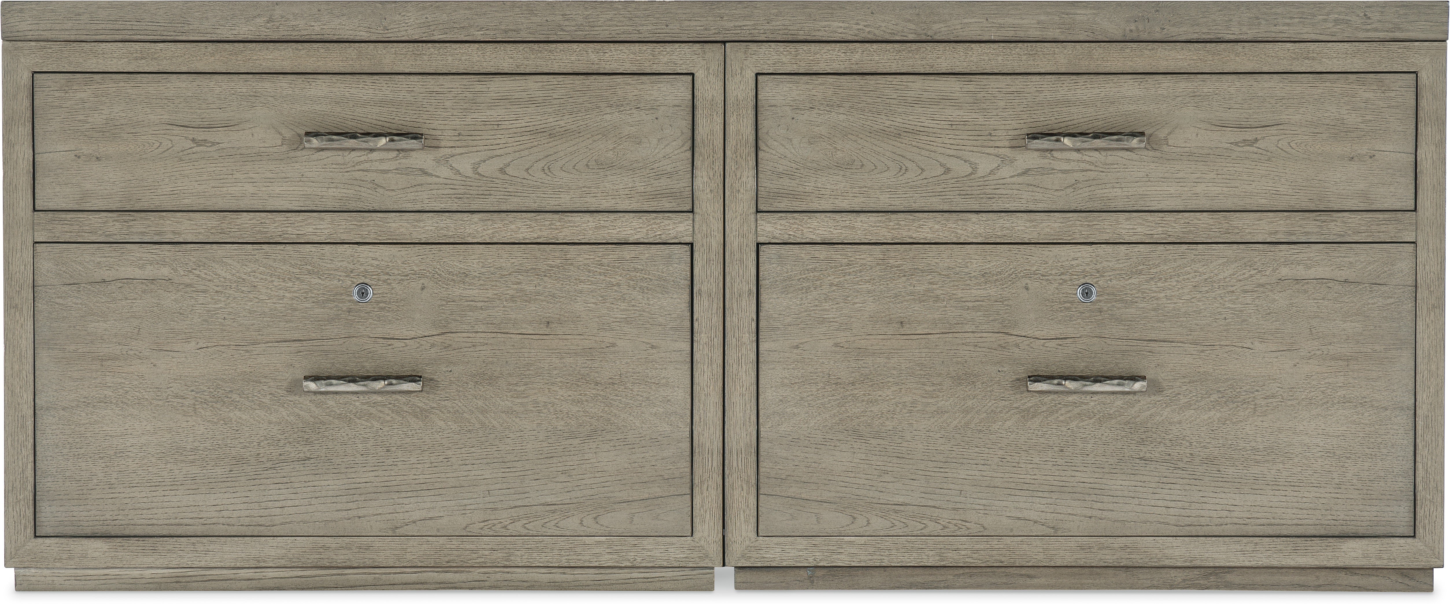 Hooker Furniture Home Office Linville Falls Credenza - 72in Top-2 Lateral Files