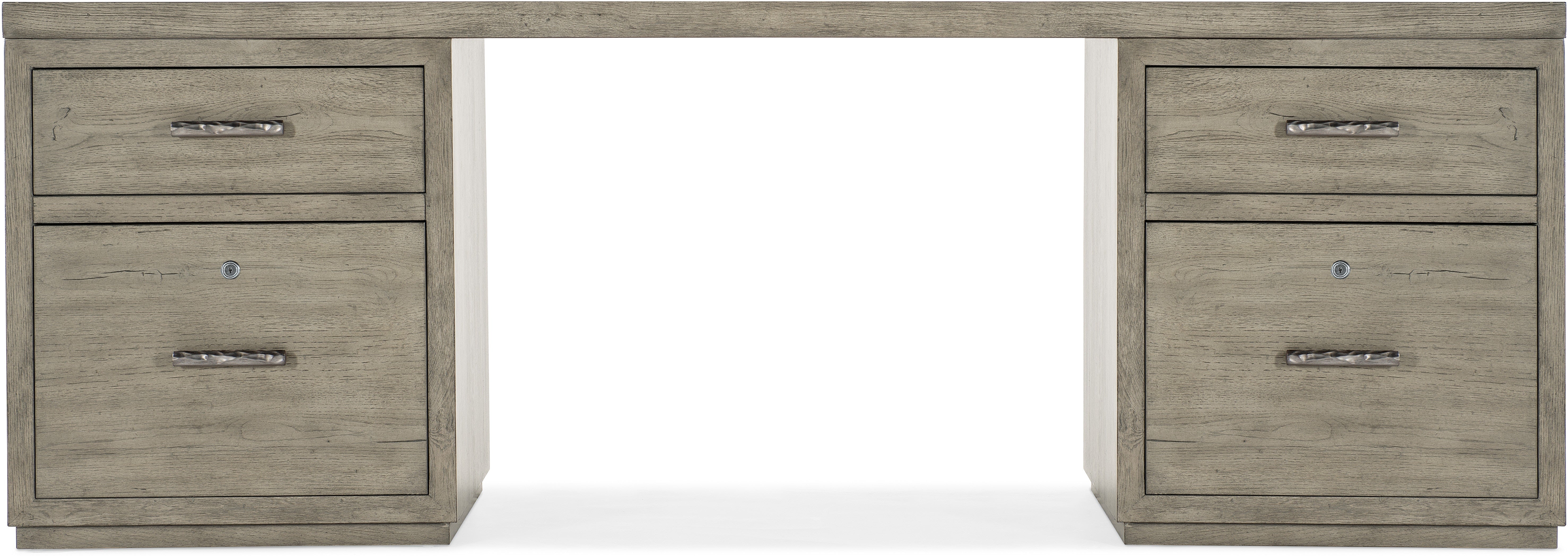 Hooker Furniture Home Office Linville Falls Desk - 84in Top-2 Small Files