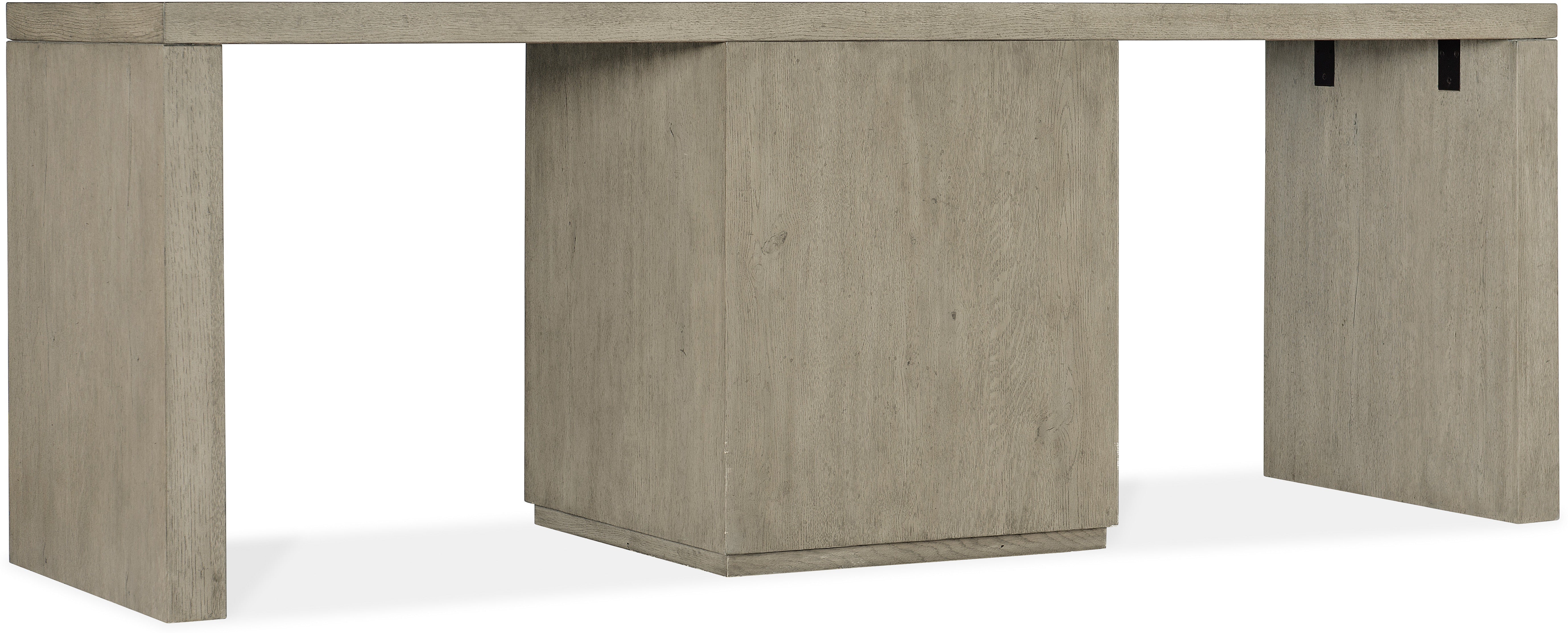 Hooker Furniture Home Office Linville Falls Desk - 84in Top-Small File and 2 Legs