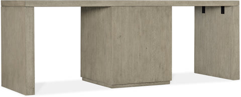 Hooker Furniture Home Office Linville Falls Desk - 84in Top-Small File and 2 Legs