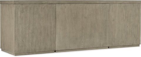 Hooker Furniture Home Office Linville Falls Credenza - 84in Top-2 Small Files and Lateral File