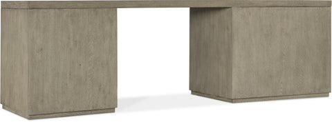 Hooker Furniture Home Office Linville Falls Desk - 96in Top-Small File and Lateral File