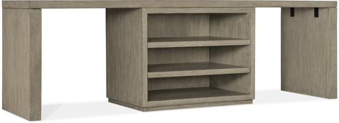 Hooker Furniture Home Office Linville Falls Desk - 96in Top-Open and 2 Legs