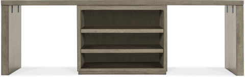 Hooker Furniture Home Office Linville Falls Desk - 96in Top-Open and 2 Legs