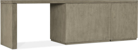 Hooker Furniture Home Office Linville Falls Desk - 96in Top-Small File-Lateral File and Leg