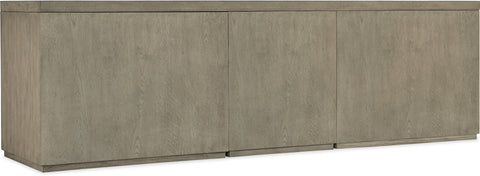 Hooker Furniture Home Office Linville Falls Credenza - 96in Top-Small File-Lateral File and Open