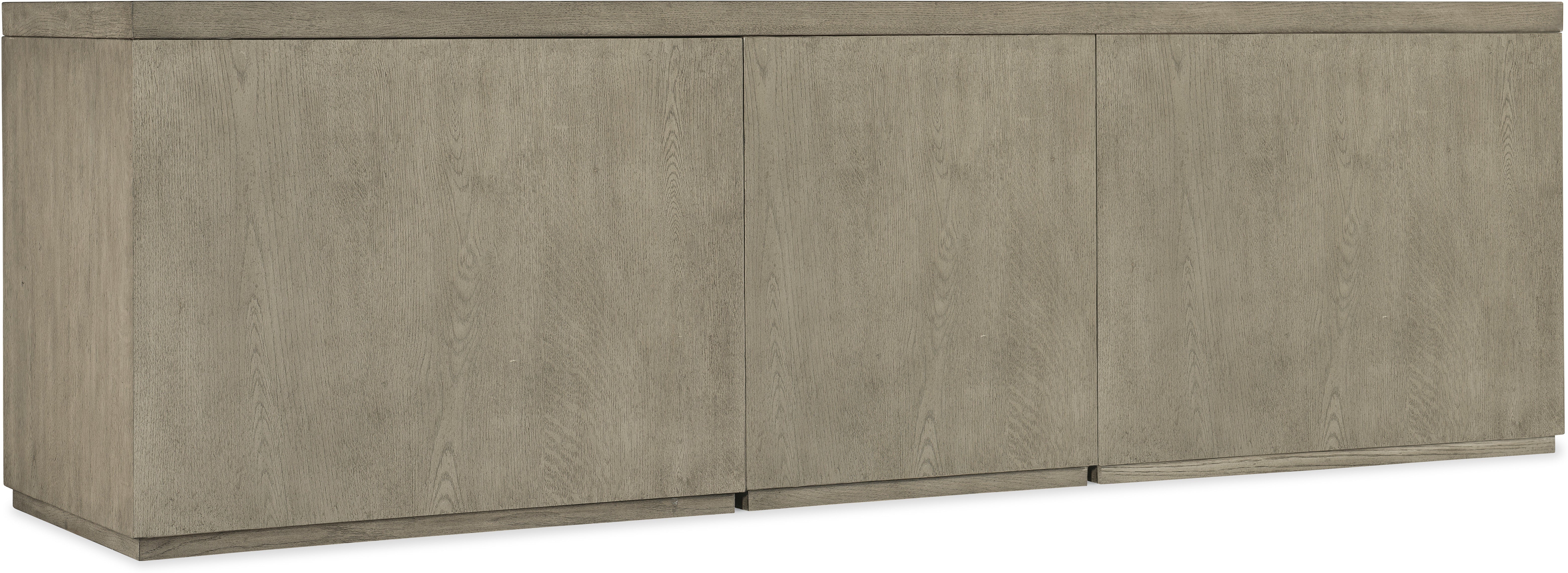 Hooker Furniture Home Office Linville Falls Credenza - 96in Top-Small File and 2 Opens
