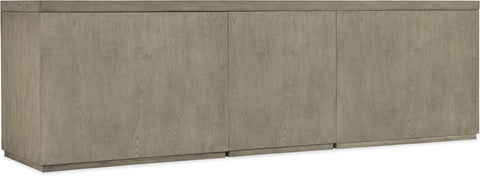 Hooker Furniture Home Office Linville Falls Credenza - 96in Top-Small File and 2 Lateral Files