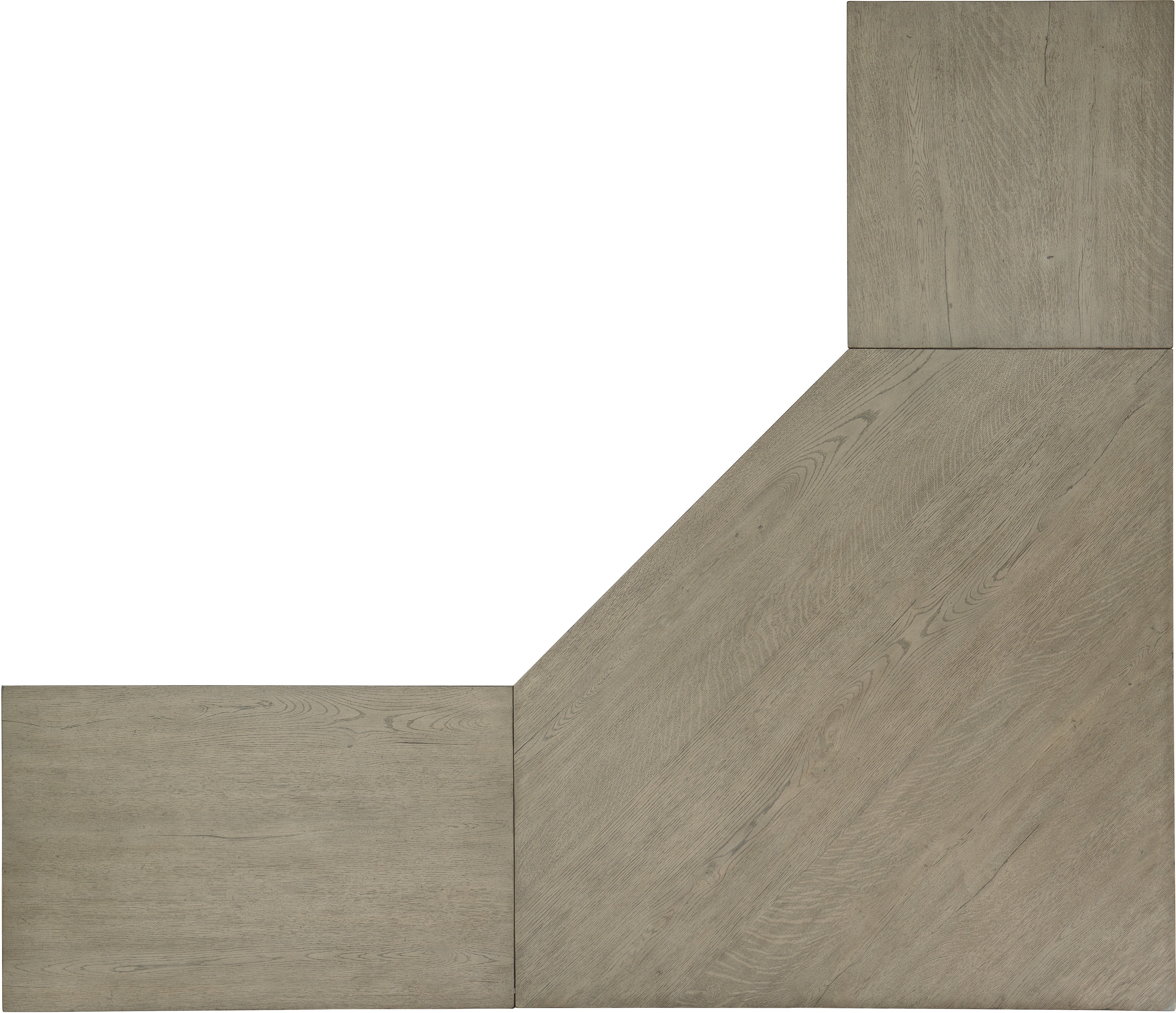 Hooker Furniture Home Office Linville Falls Corner Combo 24in-36in Tops-Open and Small File