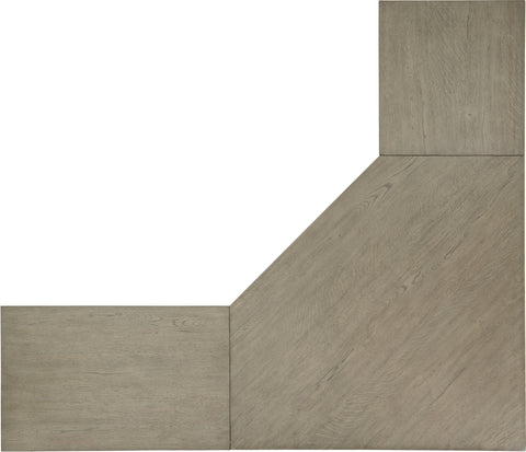 Hooker Furniture Home Office Linville Falls Corner Combo 24in-36in Tops-Open and Small File