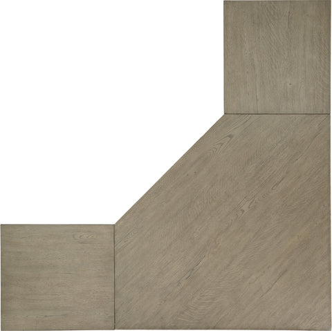 Hooker Furniture Home Office Linville Falls Corner Combo 2-24in Tops-2 Small Files