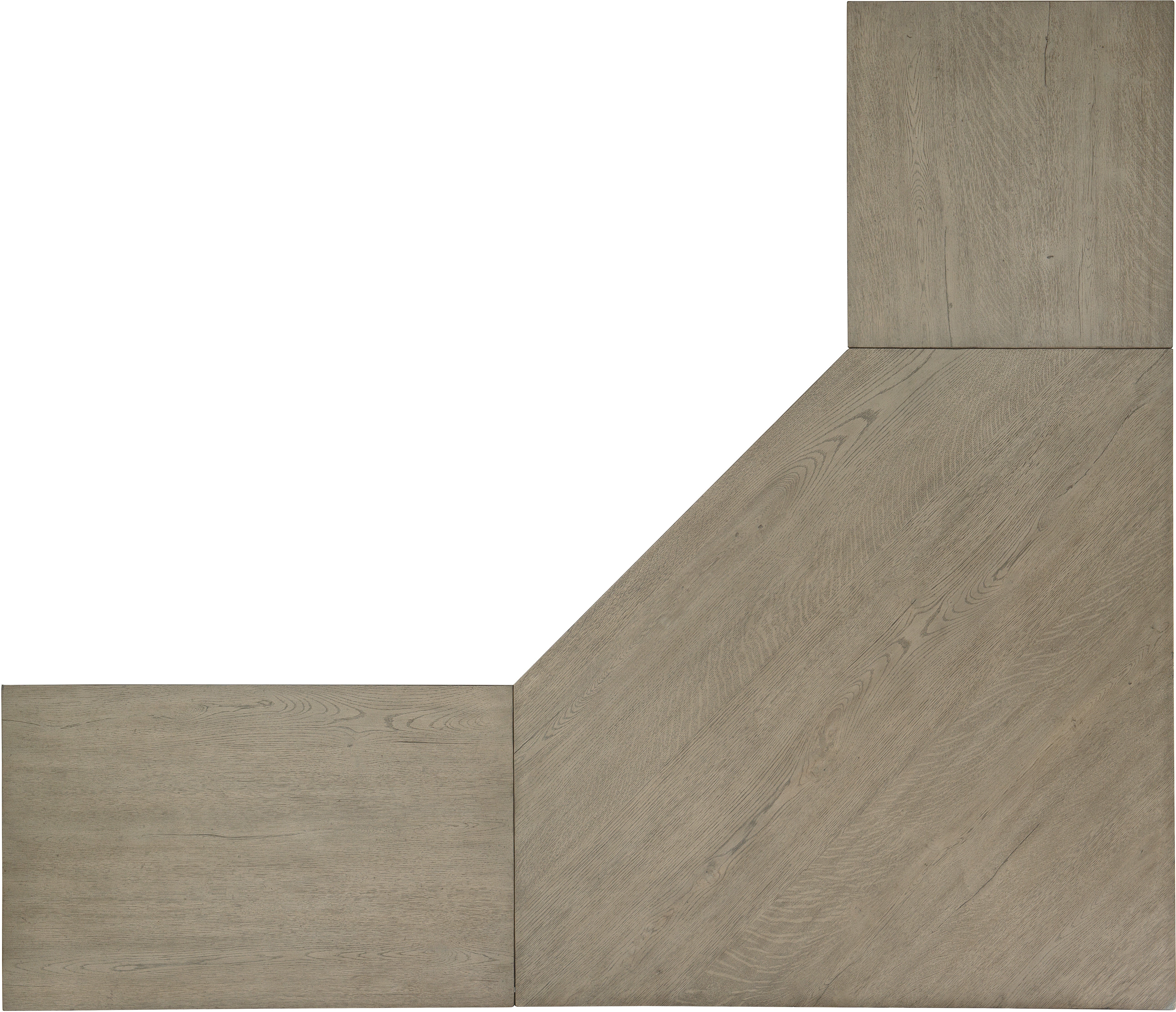 Hooker Furniture Home Office Linville Falls Corner Combo-24in-36in Tops-Lateral and Small File