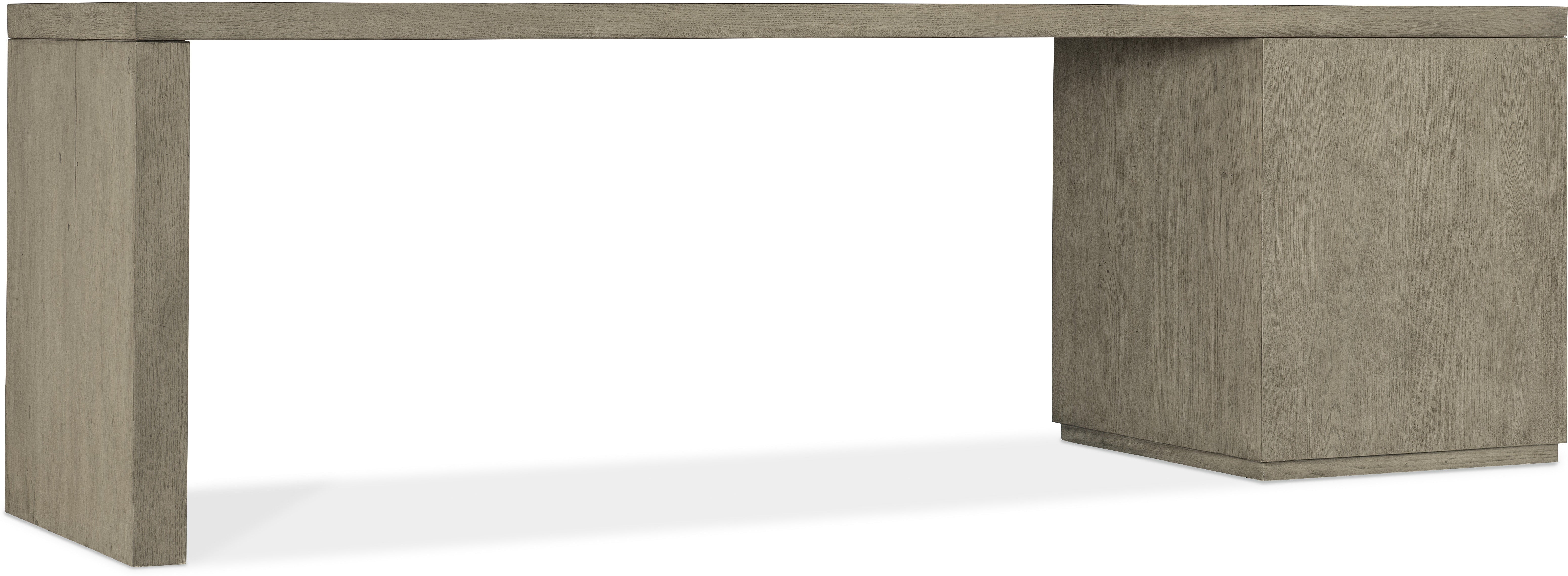 Hooker Furniture Home Office Linville Falls Desk - 96in Top-Small File and 1 Leg