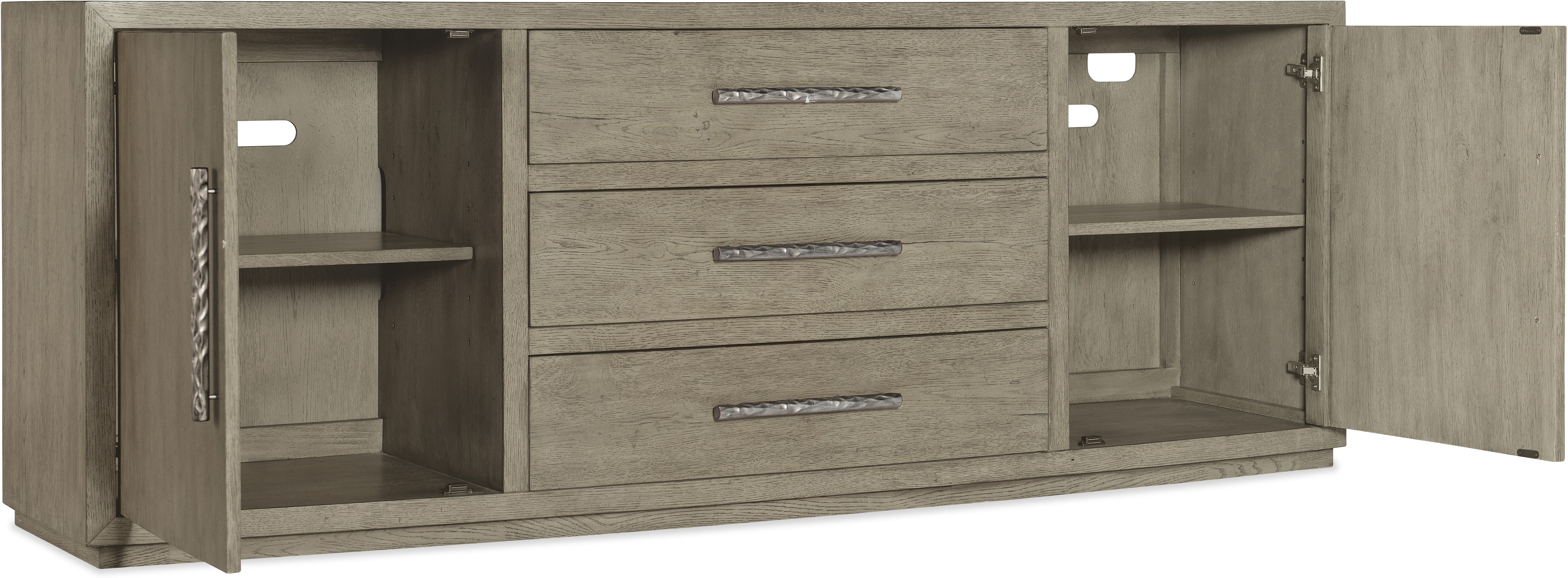 Hooker Furniture Home Entertainment Linville Falls Plunge Basin Entertainment Console