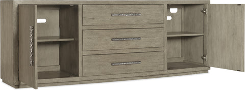 Hooker Furniture Home Entertainment Linville Falls Plunge Basin Entertainment Console