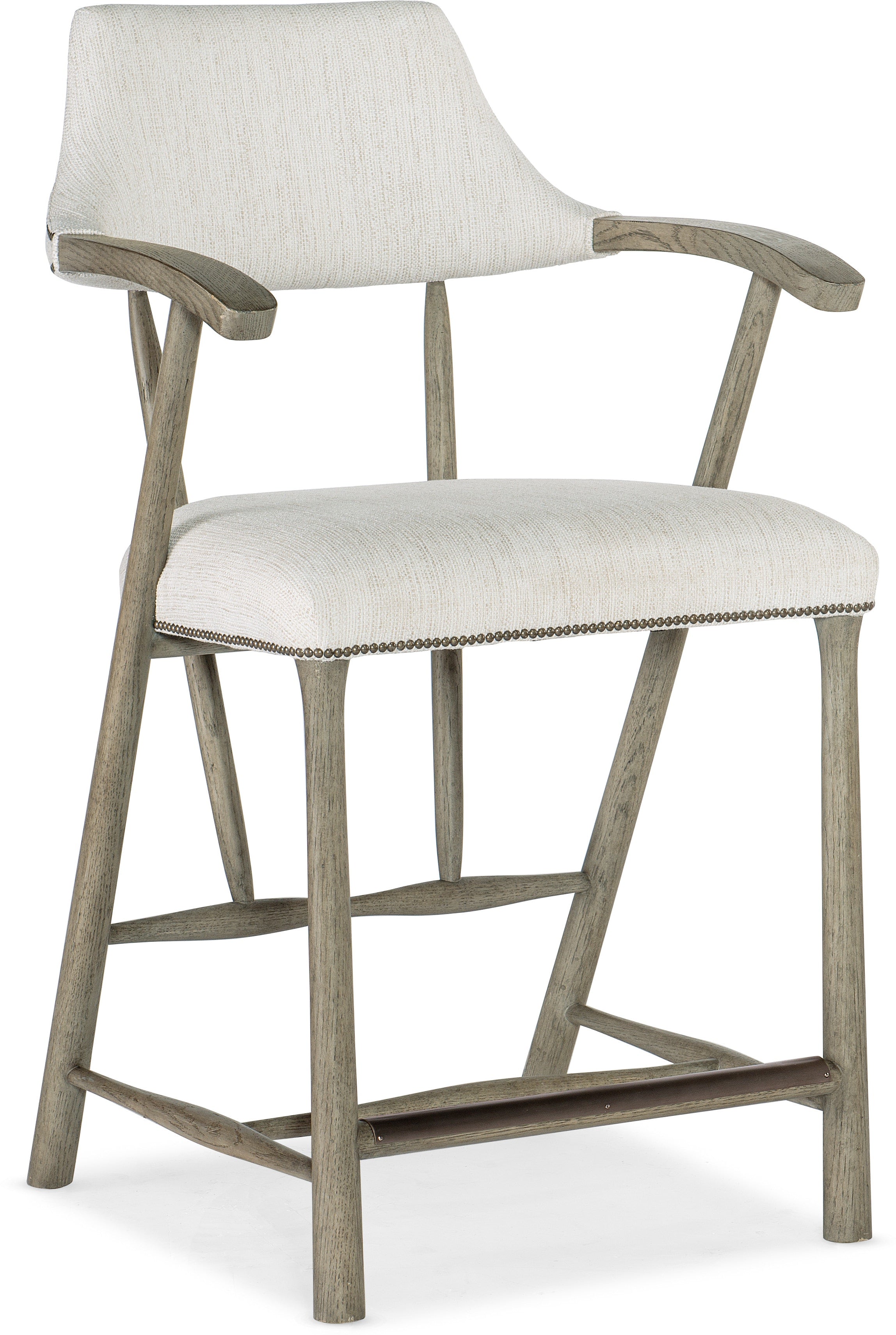 Hooker Furniture Casual Dining Linville Falls Stack Rock Counter Stool