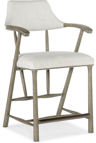 Hooker Furniture Casual Dining Linville Falls Stack Rock Counter Stool