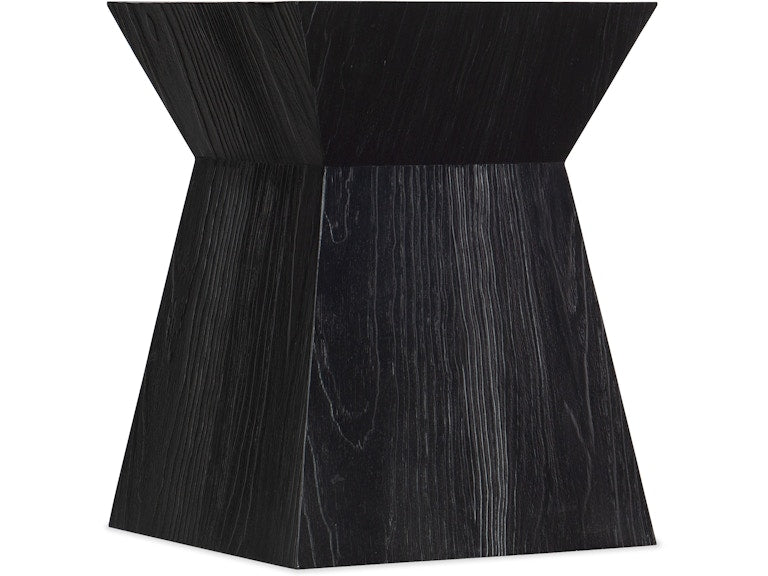 Hooker Furniture Living Room Linville Falls Shou Sugi Ban End Table