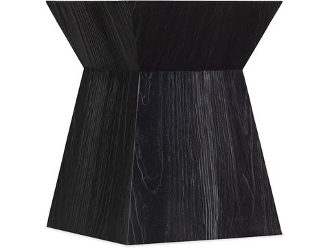 Hooker Furniture Living Room Linville Falls Shou Sugi Ban End Table