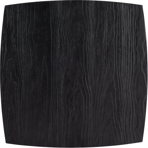 Hooker Furniture Living Room Linville Falls Shou Sugi Ban Square Cocktail Table