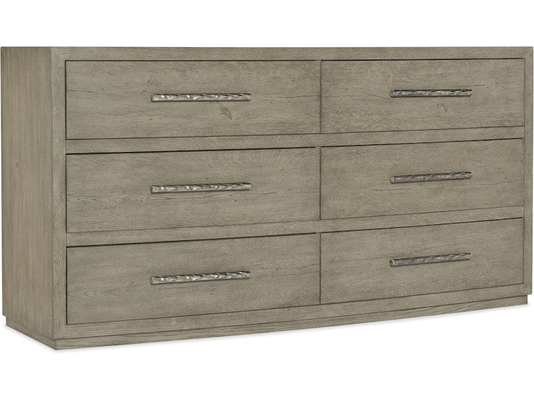 Hooker Furniture Bedroom Linville Falls Chimney Gap Six Drawer Dresser