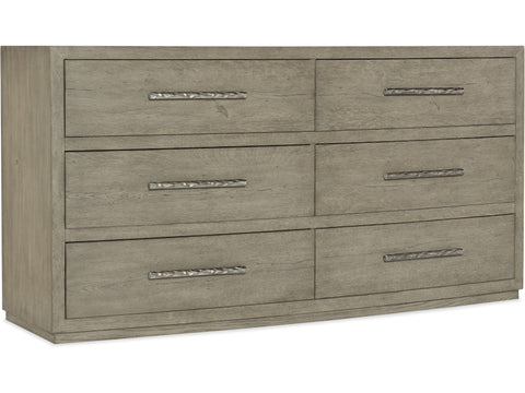 Hooker Furniture Bedroom Linville Falls Chimney Gap Six Drawer Dresser