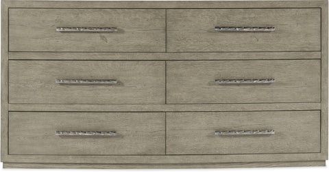 Hooker Furniture Bedroom Linville Falls Chimney Gap Six Drawer Dresser