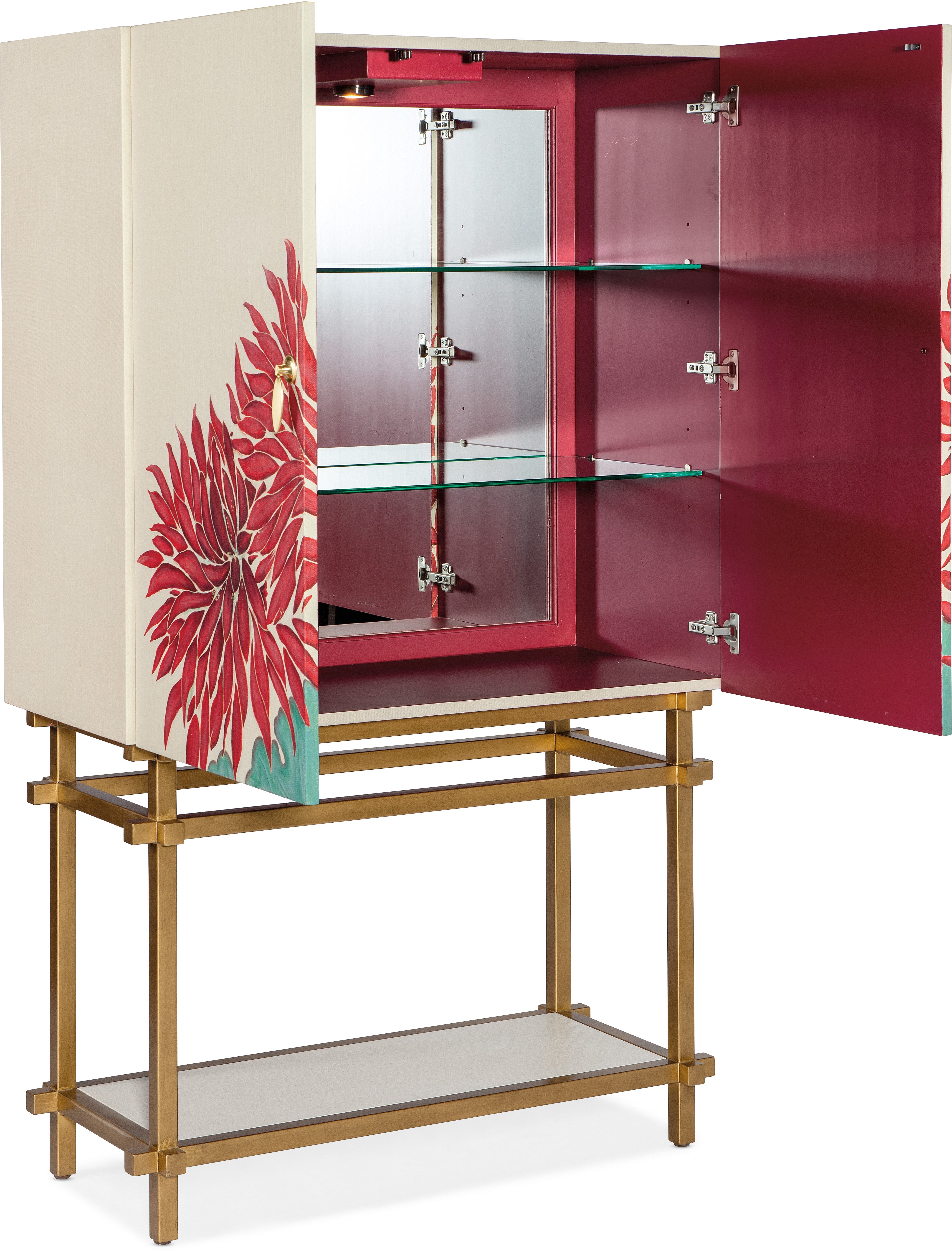 Hooker Furniture Casual Dining Melange Patrisha Bar Cabinet