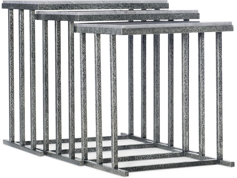 Hooker Furniture Living Room Melange Bianca Nesting Tables
