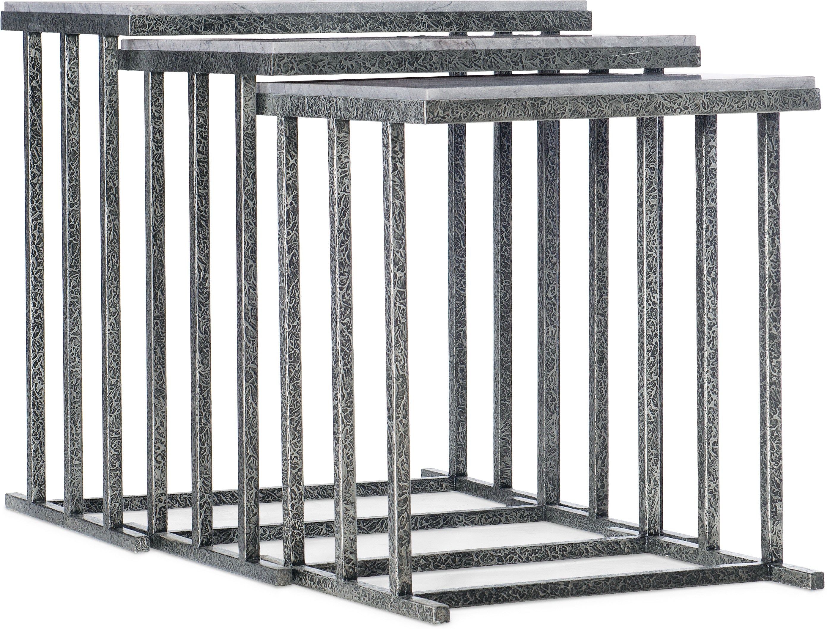 Hooker Furniture Living Room Melange Bianca Nesting Tables