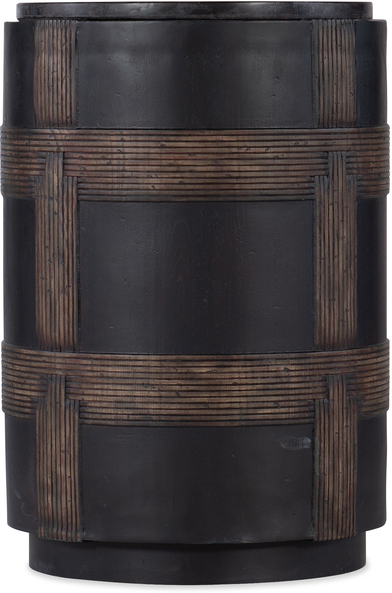 Hooker Furniture Living Room Melange Burbank Round Accent Table