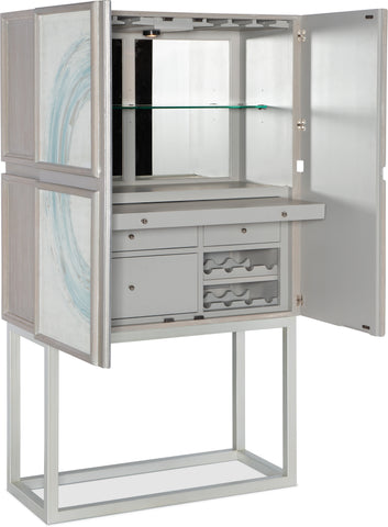 Hooker Furniture Casual Dining Melange Kandin Bar Cabinet