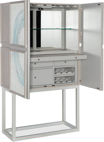 Hooker Furniture Casual Dining Melange Kandin Bar Cabinet