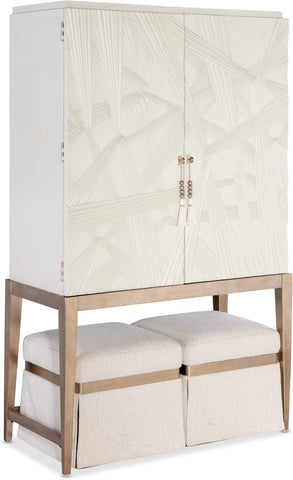 Hooker Furniture Casual Dining Melange Dream Weaver Bar Cabinet