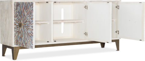 Hooker Furniture Home Entertainment Melange Liberty Entertainment Console