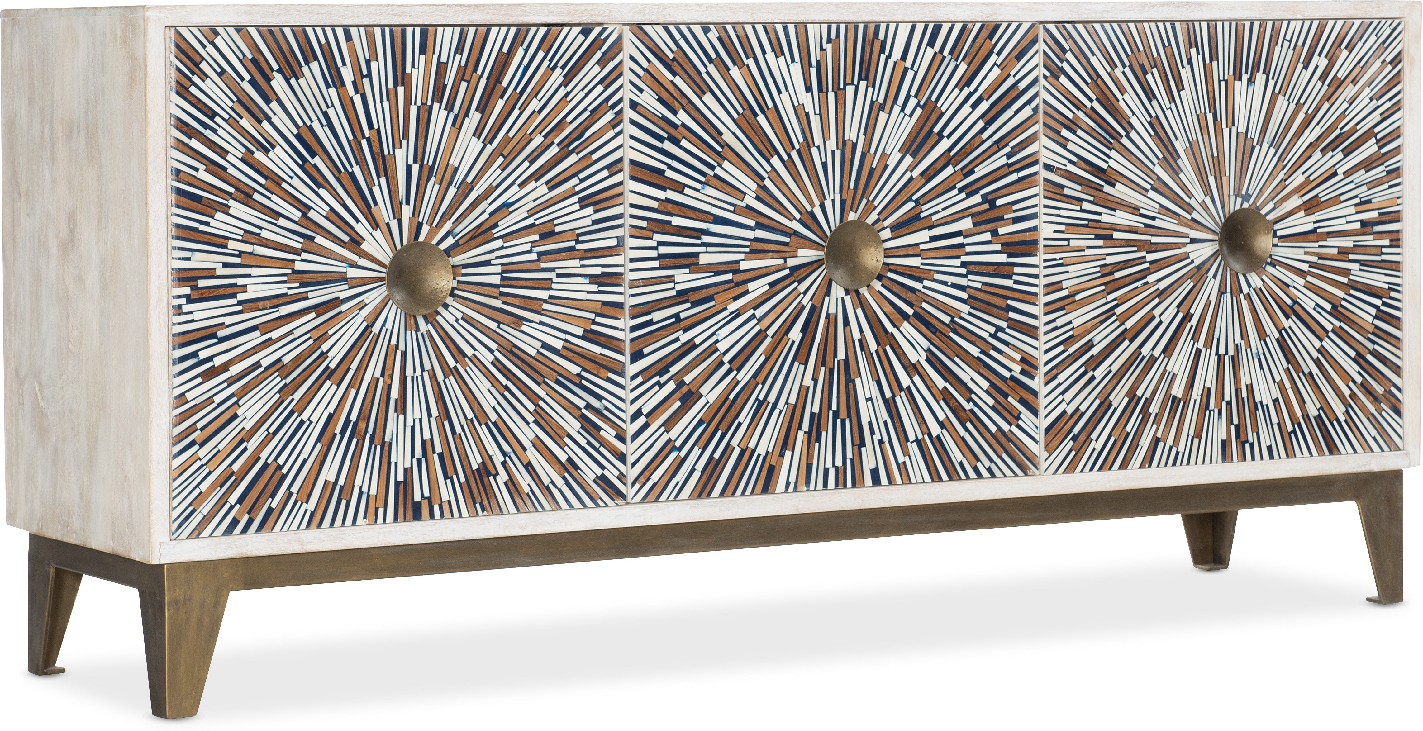 Hooker Furniture Home Entertainment Melange Liberty Entertainment Console