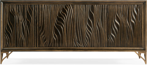 Hooker Furniture Home Entertainment Melange Mountgomery Four Door Credenza