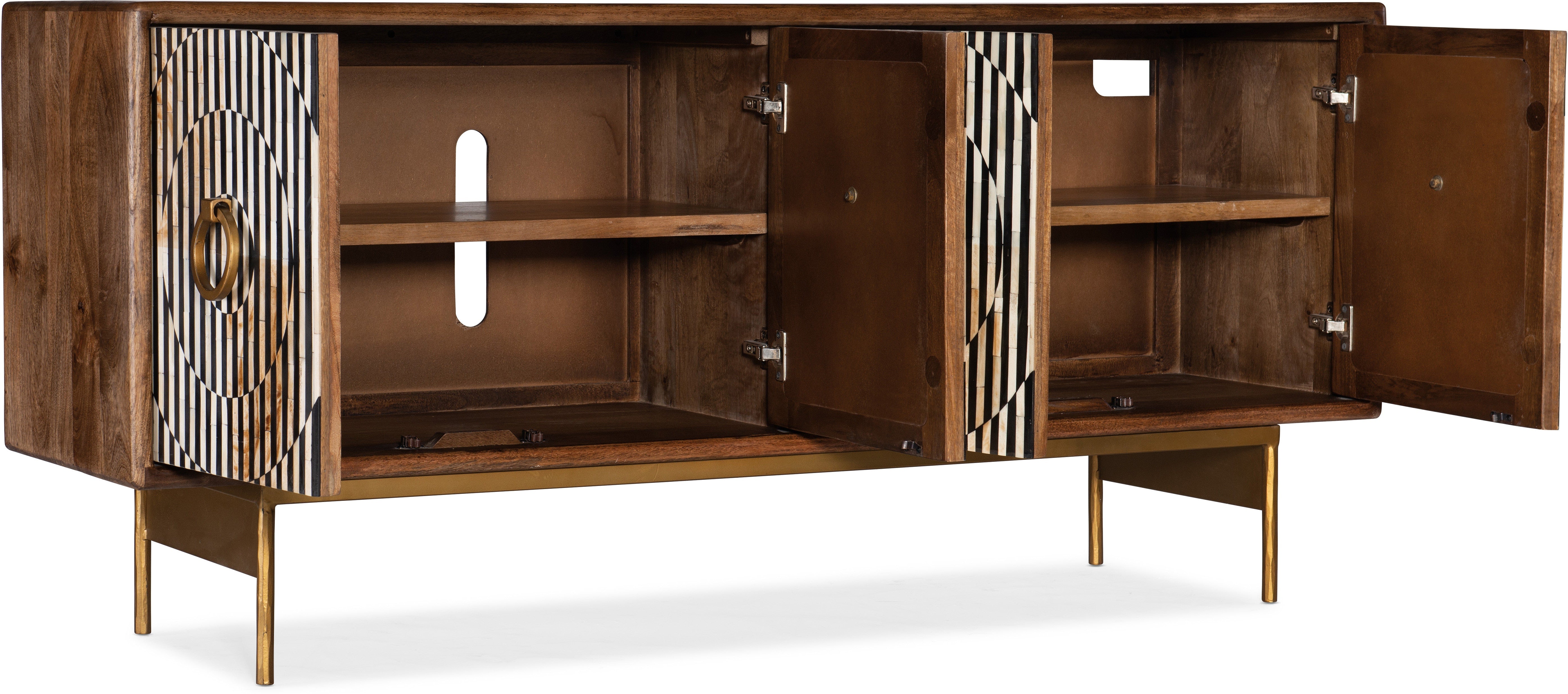 Hooker Furniture Home Entertainment Melange Russell Credenza
