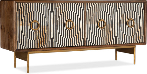 Hooker Furniture Home Entertainment Melange Russell Credenza