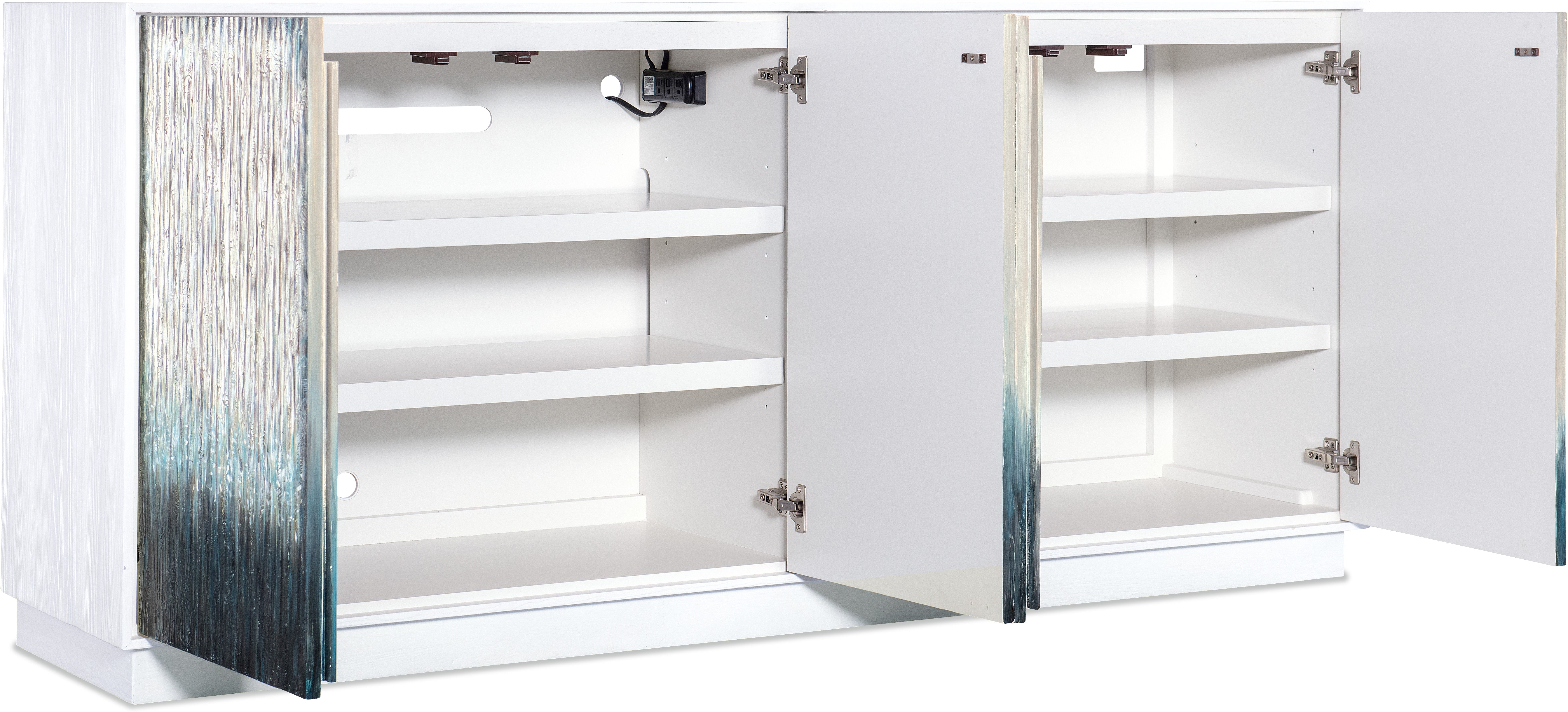 Hooker Furniture Home Entertainment Melange Mediterranean Entertainment Credenza