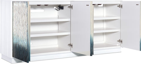 Hooker Furniture Home Entertainment Melange Mediterranean Entertainment Credenza