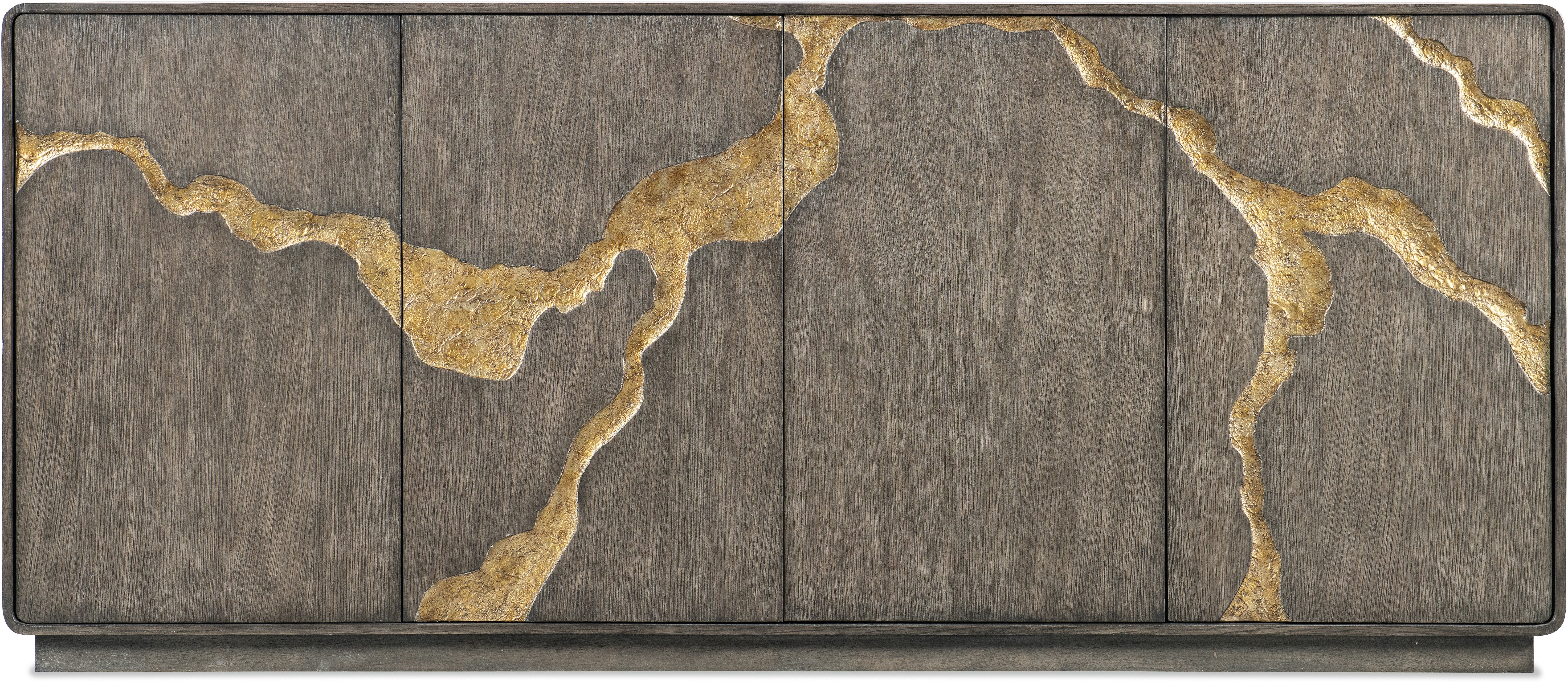 Hooker Furniture Home Entertainment Melange Fissured Entertainment Credenza