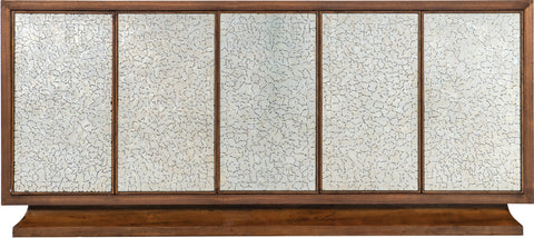 Hooker Furniture Home Entertainment Melange Lloyds Leopard Entertainment Credenza