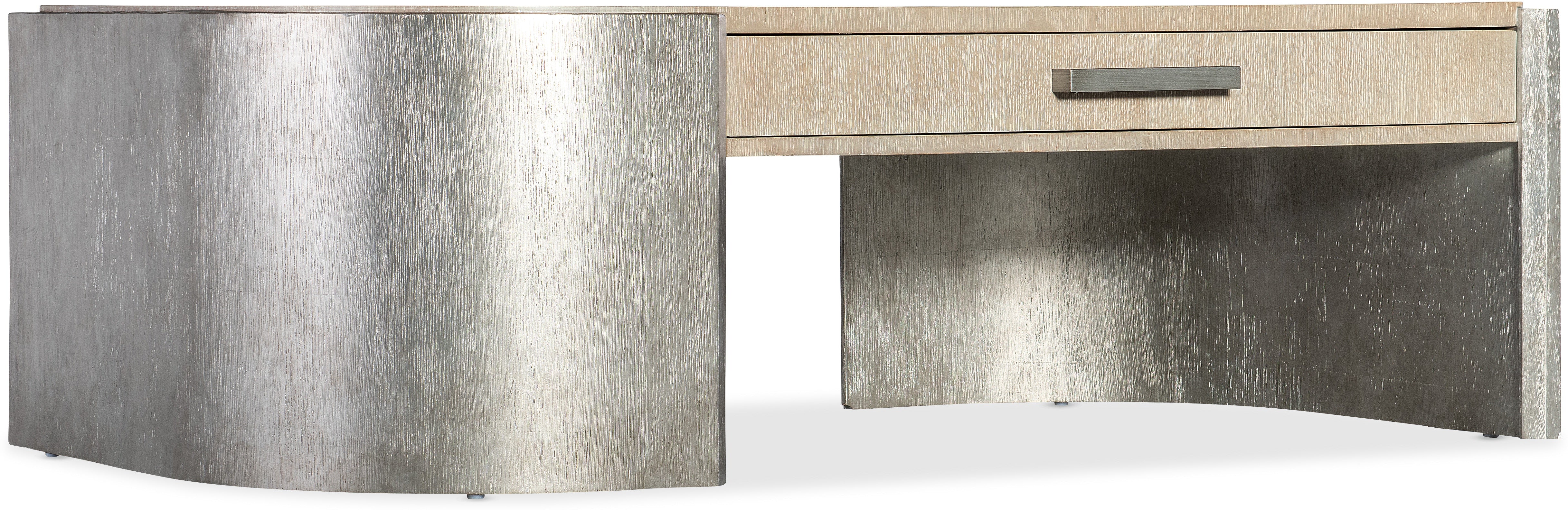Hooker Furniture Living Room Melange Silverfrost Cocktail Table