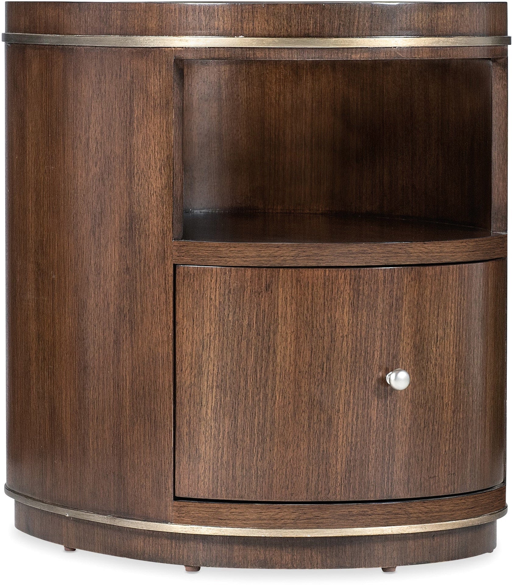 Hooker Furniture Living Room Melange Contours Side Table