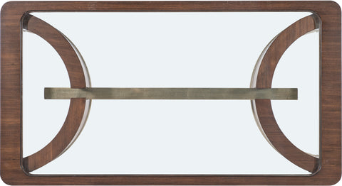 Hooker Furniture Living Room Melange Contours Cocktail Table