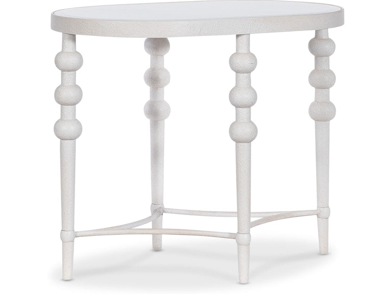 Hooker Furniture Living Room Melange On the Bright Side Oval End Table