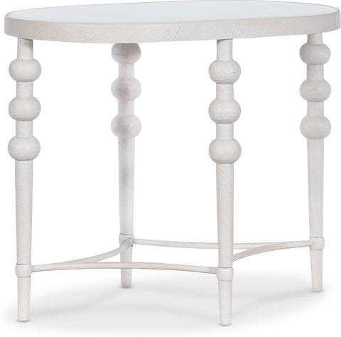 Hooker Furniture Living Room Melange On the Bright Side Oval End Table